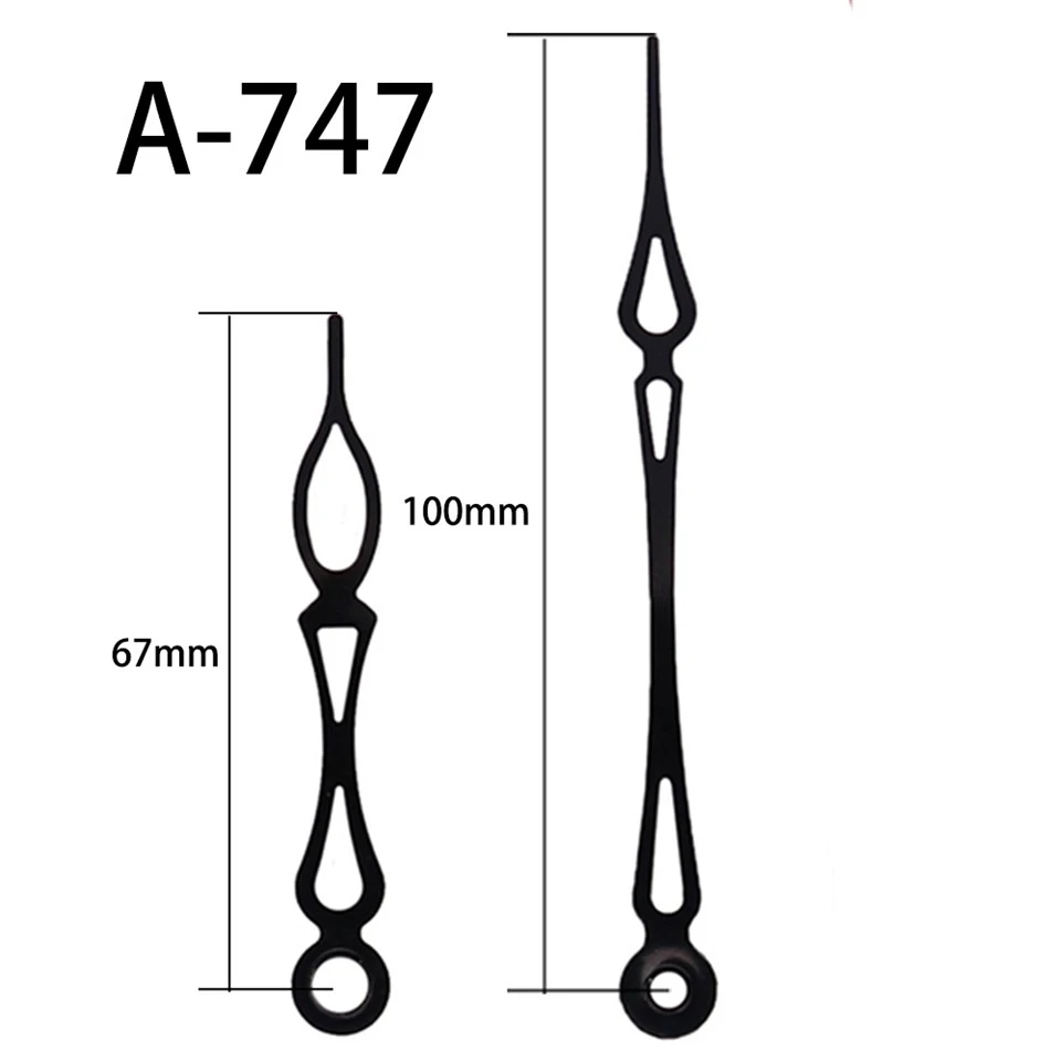 عقربه ساعت A-747 ساعت و دقیقه سیاه